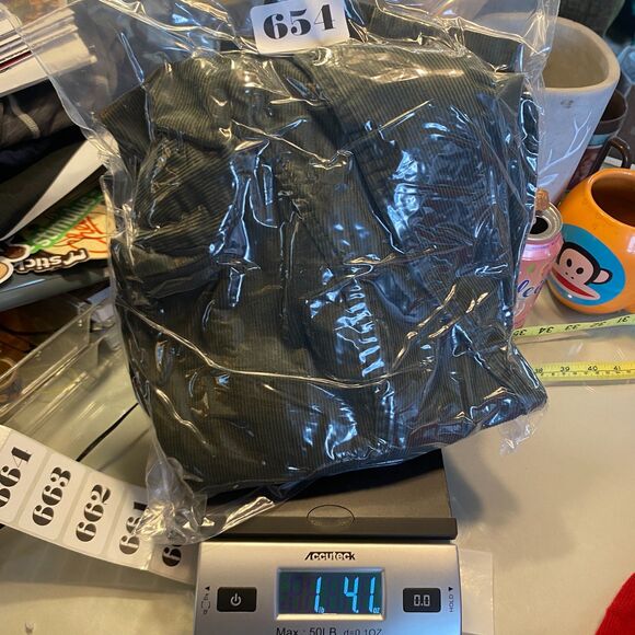 Caribbean Joe Green Corderoy Blazer Size 14 - Picture 12 of 12